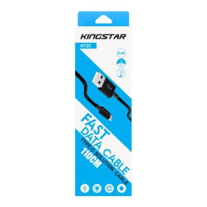 کابل شارژ تایپ سی KINGSTAR مدل K72C