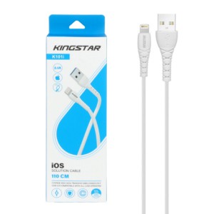 کابل شارژ آیفون KINGSTAR مدل K101i
