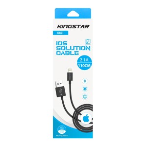 کابل شارژ آیفون KINGSTAR مدل K67i