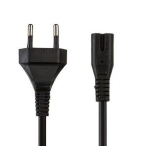 کابل برق دو پین طول 1.5 متر