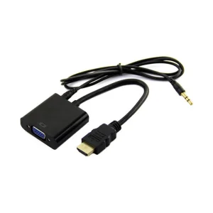 تبدیل HDMI TO VGA به همراه کابل صدا