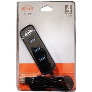 هاب 4 پورت KAISER مدل KH-20 (USB3.0)