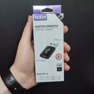 تبدیل USB به تایپ سی REXER مدل RX-22