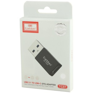 تبدیل USB3.1 به شارژر تایپ سی ارلدام مدل TC07