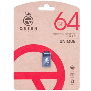 فلش 64 گیگ QUEEN مدل UNIQUE