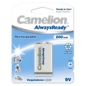 باتری کتابی شارژی Camelion مدل 200mAh ALWAYS READY
