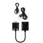 تبدیل VGA TO HDMI به همراه کابل صدا 